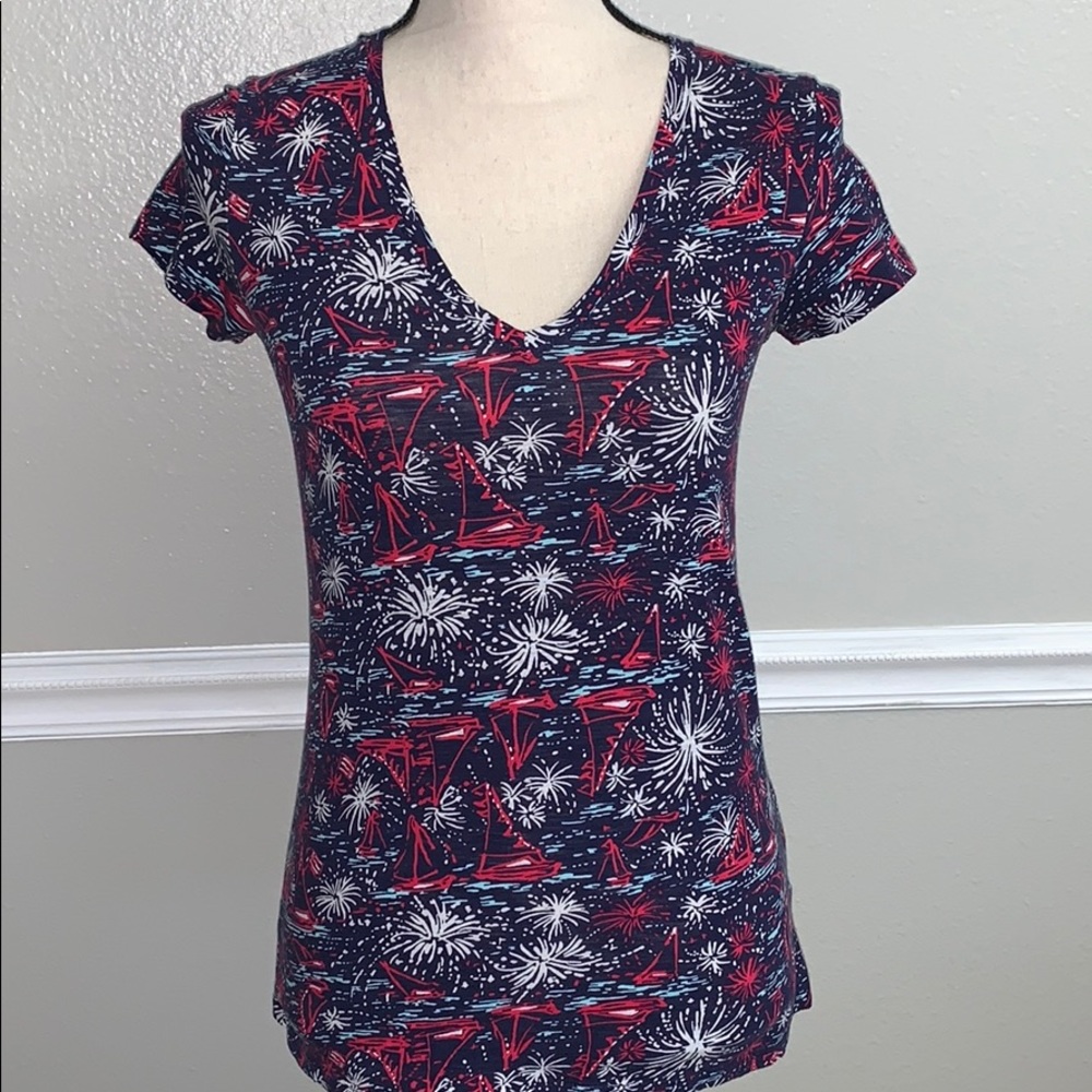 Lilly Pulitzer sparks fly tshirt